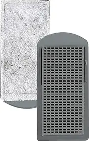 Craftsboys Fish Tank Filter, Silent External Aquarium Filter, Oxygenation, Oil Film Skimmer, Waterfall (Filter Pad for 5W 400L/H)