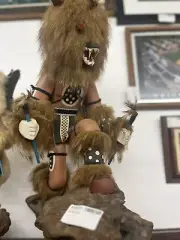 native american wolf kachinas