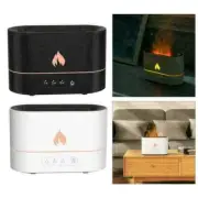 3D Flame Essential Oil Diffusers Aromatherapy Humidifier LED Light Air Purifiers