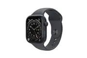 Apple Watch SE Aluminum Case GPS with Sport Band (Midnight, 40mm, S/M)