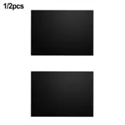 Kitchen Tools Stove Cover Black Clean Reusable Easier To Cut Stove Cover