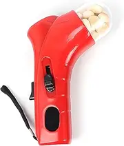 Tasmegol Cat Treat Gun Shooter Interactive Pet Food Snack Dispenser Launcher Toy for Cats Dog （Red）