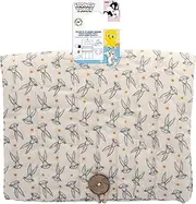 Looney Tunes - Travel Diaper Bag 37 x 22.5 cm Baby Travel Bag Storage Bags for Diapers, Creams, Tissues etc - Baby Titi - Official Warner Bros Product