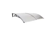 DIY Outdoor Awning Cover 1mx2m with Rain Gutter