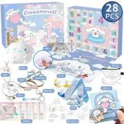 Sanrio Blind Box Christmas Advent Calendar 24 Days Countdown Cinnamoroll DIY Toy