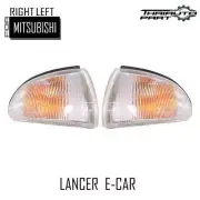 FOR 92-96 MITSUBISHI LANCER CC LANCER GLX 4G92 E-CAR CORNER LAMP LIGHT WHITE LR