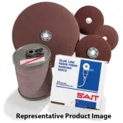 United Abrasives-SAIT 50042 5x7/8 Blue Line 3A Premium AO Fiber Disc 60 Gr 25 Pk