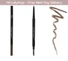 MUA Brow Define Micro Precision Eyebrow Pencil with Spooly in DARK BROWN Vegan