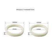 2 Pcs Bike Bicycle Fork Sponge Foam Rings Oil Seal For Replacement New