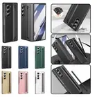 For Samsung Galaxy Z Fold 6 5 4 3 Hinge Protect Case+Pencil Holder+Screen Film