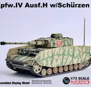 Dragon 1/72 Tank IV H with Side Skirt Armor 3rd Armored Division Ukraine Model