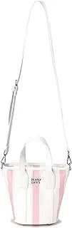 Parly Gates 053-5181301 091_Pink FR Cart Bag (Striped Pattern, Shoulder Strap) / Golf Round, 091_Pink, FR