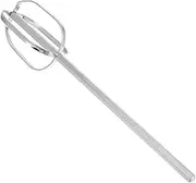 Zerodeko Hand Mixer Beaters For Hand Drill Meat Chopper Potato Masher Stainless Steel Meat Whisk For Stirring Eggs Chocolate Butter Patty And Cream