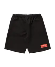 Kenzo Logo Patch Bermuda Shorts Black