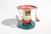 Snow White Carousel. Tin Toy / Retro / Clockwork Fairground Toy
