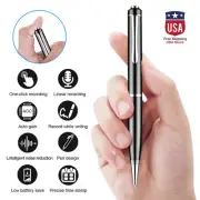 32gb Digital Voice Activated Dictaphone Recorder Mini Audio Recording Pen Device