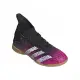 【adidas 愛迪達】PREDATOR FREAK.3 Jr 兒童 運動 訓練 室內足球鞋 桃紅黑白(FW7534)