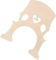 Parliky 1Pc Durable Maple Cello Replacement Bridge Premium Cello Part for Enhanced Timbre for Musicians Khaki