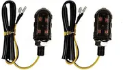 Motorcycle Mini Turn Signal Light Universal 4 Led Flowing Directional Signal Lamp Motorcycle Lighting Accessories