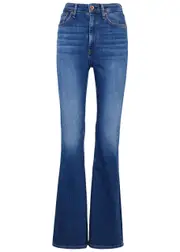 Rag & Bone Casey Flared-leg Jeans - Dark Blue - 26 (W26 / UK 8 / S) 26 (W26 / UK 8 / S)