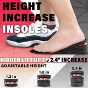 Men & Women Shoe Lift Insole Air Cushion Heel Insert Increase Height Adjustable