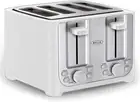 4 Slice Toaster with Auto Shut off - Extra Wide Slots & Removable Crumb Tray and