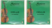Merano 2 Sets of Cello String Set ~ 1/2 1/4