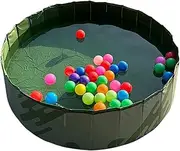 Pet Pool, Dog Pool - Bathtub for Children with Hard Plate - Dog Pool Non Slip Folding Cats Dogs