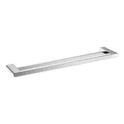 600mm BK KOMPAKT RUND Chrome/Matt Black/Brushed Nickel/Brushed Gold/Brushed Gun Metal/Brushed Bronze Brass Double Oval Bars Towel Rails
