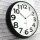 康巴絲掛鐘客廳靜音現代簡約圓形時鐘個性創意時尚立體石英鐘錶MBS「時尚彩虹屋」