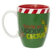 Department 56 Grinch Cuddly As A Cactus Mug 11cm