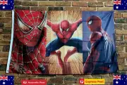 Spiderman Flag Batman Robin Joker Avengers Hero Hulk Micky New 150x90cm AUSSIE