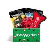Waggly Howl-iday Bounce, Play & Fetch Box | For Dogs