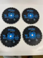 (4) Spyder carbide Tipped Framing Saw Blade. 24 tooth 7 1/4 inch. New.
