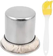 YARNOW 1 Set Pancake Oil Wiper Pancake Making Tool Oil Applicator 10 * 10 * 1.5cm Kitchen Supply Random