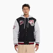 [AFL] St Kilda Adult Patchwork Bomber Jacket