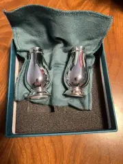 New Christofle Albi Salt And Pepper Shaker Set