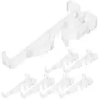 12 Pcs Blind Fixing Bracket Travel Window Valance Clips Blinds for Fabric Clear
