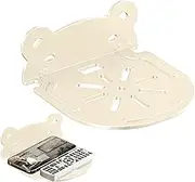 Security Camera Wall Mount Holder,Streaming Media Devices Storage Shelf | No Punching Media Players Wall Mount Organizer Stand for Home, Kitchen, Bedroom
