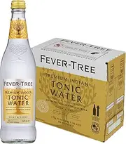 Fever-Tree Premium Indian Tonic Water, Premium Quality Sparkling Drink Mixer, Natural Ingredients & Flavours, 500mL (Pack of 8 Glass Bottles)
