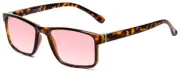 Medspex L2007 C2 Tortoise FL41 Pink Anti-Migraine Reduce Light Sensitive Glasses