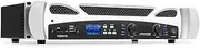 Vonyx VPA600 2 Channel Power Amplifier DJ PA Stereo Amp Bluetooth MP3 2U 19 Inch 600w