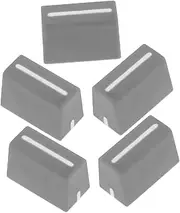 LALADEFIEE Mixer Accessories 5pcs Caps 4mm Inner Hole Replacement Potentiometer Knobs Smooth Rubber