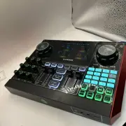 Podcast Equipment Bundle USB Audio Interface with Mixer, Multi-Channel G10 NEW
