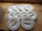 10 PACK - 5" Marine Boat Access Port Hatch Cover Deck Plate Sand White 10 Pcs