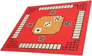 PHENOFICE Mahjong Mat Slip Table Cover Household Tablecloth for Board Games Noise Reducing Design for Mahjong Poker and Card Games for Homes and Restaurants