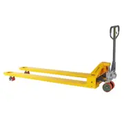Extra Long Pallet Truck (2500mm long forks) 2000kg capacity polyurethane wheels