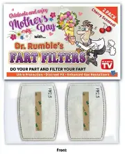 Mother's Day FART FILTER - Joke Gag Card Funny Gift Mom - Cherry Scent AIR PM2.5
