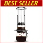 3-in-1 Clear Coffee Press - Shatterproof, Portable Brew for Full-Bodied Flavor