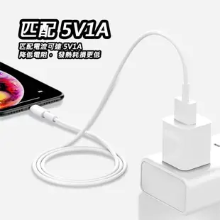 充電傳輸線 充電線 白線 適用於各種USB接口 安卓 Type-C USB 三星 小米 全系列 一米 數據線 手機線